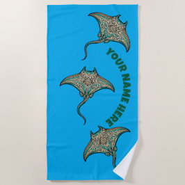 Mantarochen strandtuch