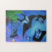 Mantas in Tulum Puzzle (Horizontal)