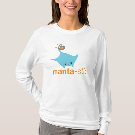 Mantas-stic! T-Shirt (Vorderseite)