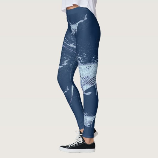 Mantastrahln-Silhouette Leggings (Links)