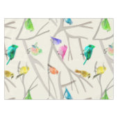 Mantel Algodón, 52" x 70" Pájaros Tischdecke (Vorderseite (Horizontal))