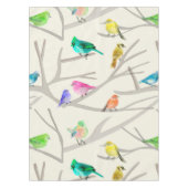 Mantel Algodón, 52" x 70" Pájaros Tischdecke (Vorderseite)