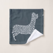 Mantel Badhandtuch Set (Waschlappen)