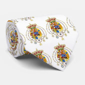 Mantel bewaffnet Königreich von zwei Sicilies Krawatte (Gerollt)