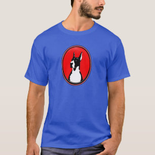 Mantel Deutsche Dogge gekürzt T-Shirt