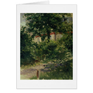 Mantel Eine Ecke des Gartens in Rueil, 1882
