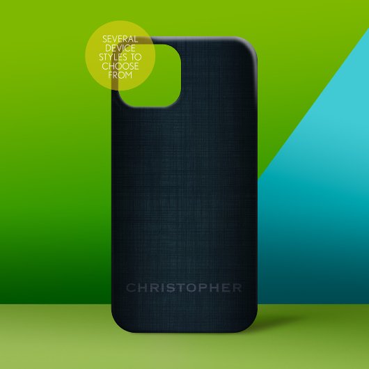 Mantel Führungskraft Design mit Namen für Männer Case-Mate iPhone Hülle