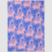 Mantel Great Danes Seidenpapier (Vorderseite)