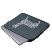 Mantel Laptopschutzhülle (Vorne Knopf)