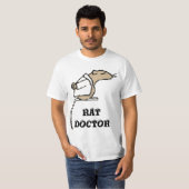 MANTEL RATTEN-DOKTOR-FUNNY RAT IN LAB T-Shirt (Vorne ganz)