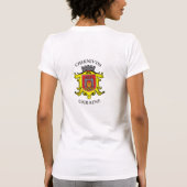 Mäntel von Chernivtsi Stadt, Ukraine T-Shirt (Rückseite)