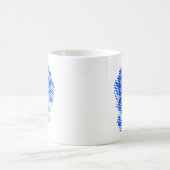 Manteldogge abstrakt kaffeetasse (Mittel)