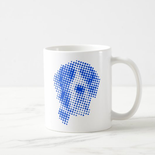 Manteldogge abstrakt kaffeetasse (Rechts)