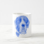 Manteldogge abstrakt kaffeetasse (Mittel)