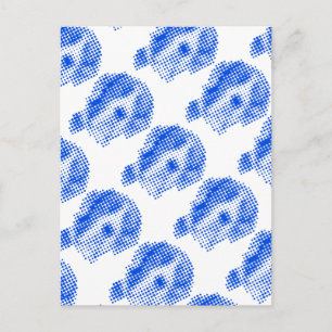 Manteldogge abstrakt postkarte