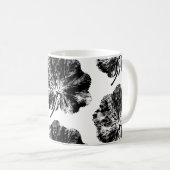Mantellleaf-Printwerbung für Schwarz und Weiß Kaffeetasse (VorderseiteRechts)