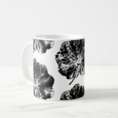 Mantellleaf-Printwerbung für Schwarz und Weiß Kaffeetasse (Vorderseite Links)