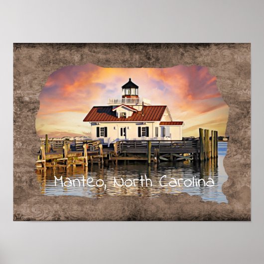 Manteo, North Carolina*** Poster (Vorne)