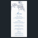 Manteo Roanoke NC Karte Elegant Navy Blue Wedding<br><div class="desc">Verbessern Sie Ihre Hochzeit in Manteo, North Carolina mit unseren maßgeschneiderten marineblauen Menüs zum Thema Außenbänke. Mit dem Charme der Insel Roanoke fügen sie Ihrem Empfang eine Touch an der Küste hinzu. Ideal für Veranstaltungen wie Elizabethan Gardens, Roanoke Island Festival Park, Marshes Light, Tranquil House Inn, Island Farm oder Vista...</div>