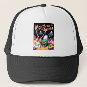 Manti-Alien-Entführungs-Party! Defender-Arcade '81 Truckerkappe