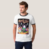 Manti Aliens Abduction Party! Defender Arcade '81 T-Shirt (Vorne ganz)