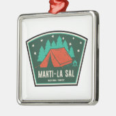 Manti-La Sal National Forest Camping Ornament Aus Metall (Links)
