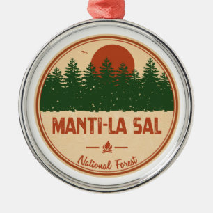 Manti-La Sal National Forest Ornament Aus Metall