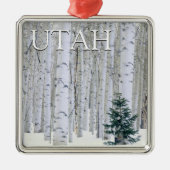 Manti-LaSal National Forest, Utah Ornament Aus Metall (Vorne)