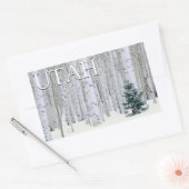 Manti-LaSal National Forest, Utah Rechteckiger Aufkleber (Umschlag)