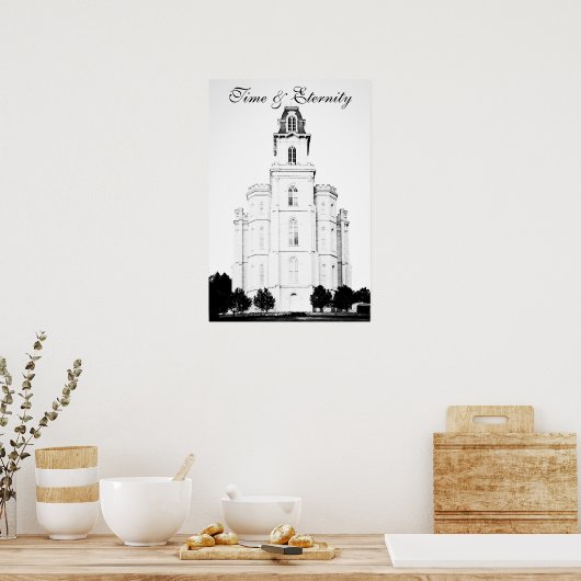 Manti Temple Poster (Küche)