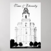 Manti Temple Poster (Vorne)