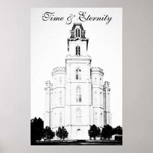 Manti Temple Poster (Vorne)