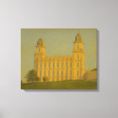 Manti Utah Temple Painting™ LDS Wall Art Leinwand (Vorderseite)