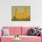 Manti Utah Temple Painting™ LDS Wall Art Leinwand (Insitu (Wohnzimmer))