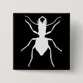 Manticora tuberculata button (Vorderseite)