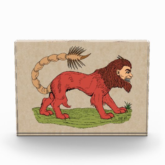 Manticore Fotoblock (Vorderseite)