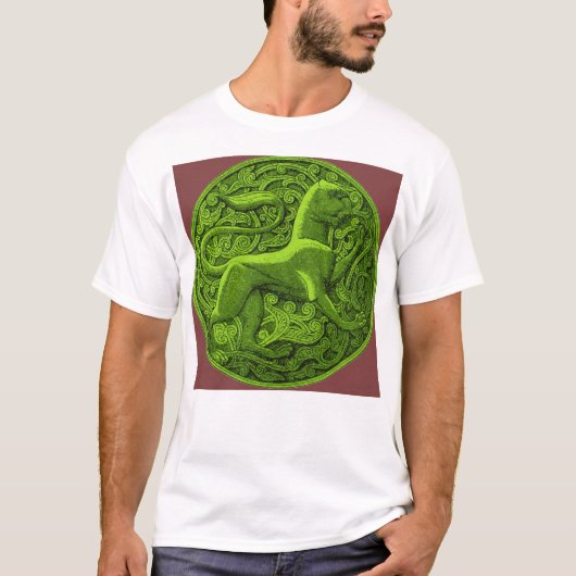 Manticore in grün T-Shirt (Vorderseite)