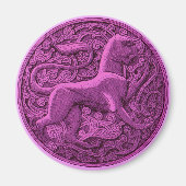 Manticore in lila magnet (Vorne)