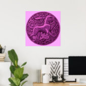 Manticore in lila poster (Heimbüro)