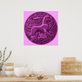 Manticore in lila poster (Küche)