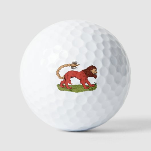 Mantikor Golfball (Vorderseite)