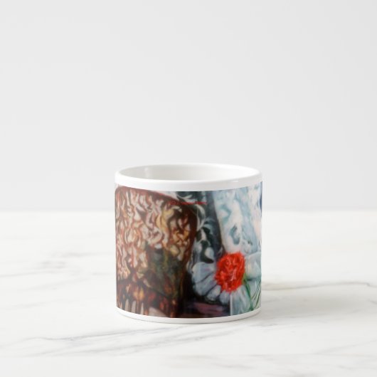 Mantilla española espressotasse (Vorderseite)