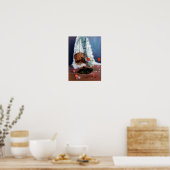 Mantilla española/Spanische Mantilla Poster (Küche)