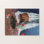 Mantilla española/Spanische Mantilla Puzzle (Horizontal)