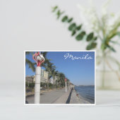 Mantilla-Promenade Postkarte (Stehend Vorderseite)