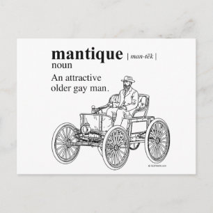 MANTIQUE POSTKARTE