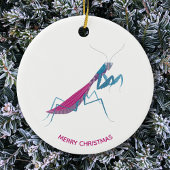 Mantis benutzerdefinierter Text Keramik Ornament