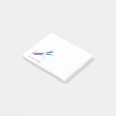 Mantis benutzerdefinierter Text Post-it Klebezettel (angewinkelt)