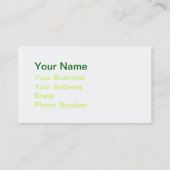 Mantis beten visitenkarte (Rückseite)