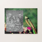 Mantis Frame beten Ihr eigenes Foto Puzzle (Horizontal)